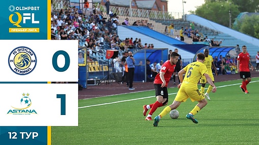 Қызылжар 0:1 Астана | OLIMPBET QFL Премьер-лига 2024 | 12 тур | Ойынға шолу, 22.06.2024