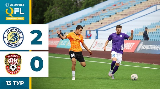 Қызылжар 2:0 Шахтёр | OLIMPBET QFL Премьер-лига 2024 | 13 тур | Ойынға шолу, 29.06.2024